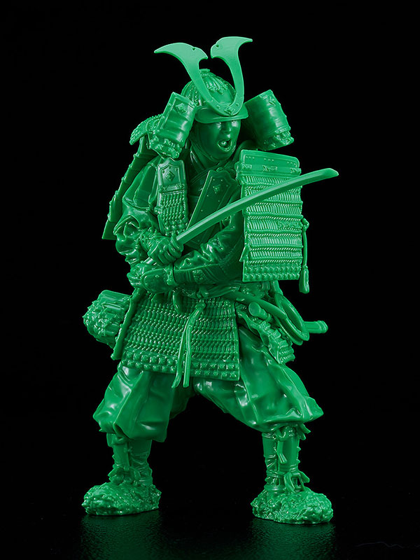プラモデル・模型 PLAMAX 1/12 鎌倉時代の鎧武者 緑の装 Green color edition 画像 3 | AniSmile