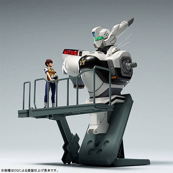 プラモデル・模型 機動警察パトレイバー PLAMAX MF-75 minimum factory 機首コレクション 泉野明 with アルフォンス 画像 3 | AniSmile