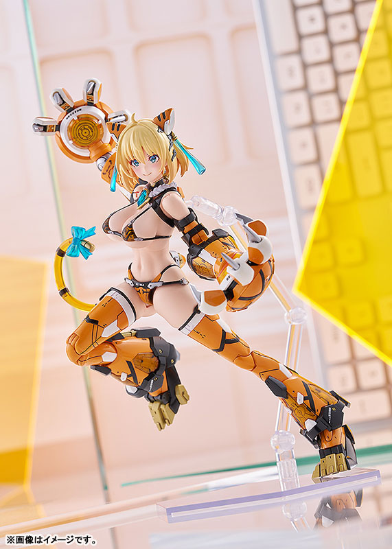 プラモデル・模型 バニースーツ プランニング PLAMAX BP-02 ソフィア・F・シャーリング 虎アーマーVer. Image 4 | AniSmile