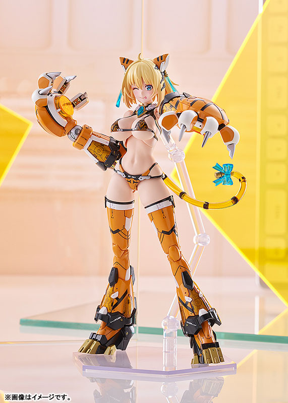 プラモデル・模型 バニースーツ プランニング PLAMAX BP-02 ソフィア・F・シャーリング 虎アーマーVer. Image 5 | AniSmile