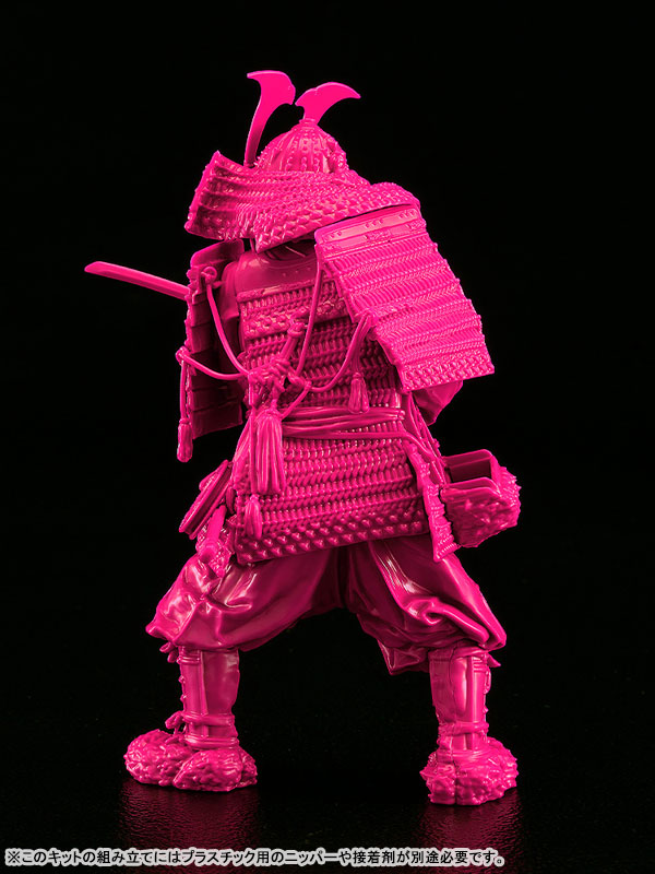 プラモデル・模型 PLAMAX 1/12 鎌倉時代の鎧武者 椿の装 Pink Color Edition 画像 4 | AniSmile