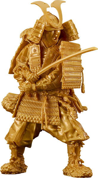 プラモデル・模型 PLAMAX 1/12 鎌倉時代の鎧武者 黄金の装 Gold color edition - 公式商品画像 | AniSmile