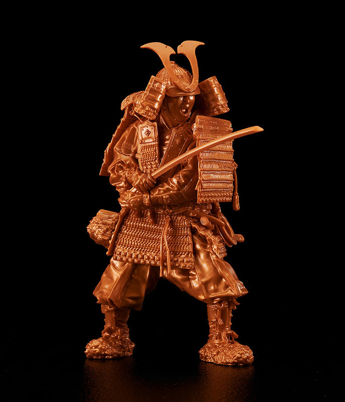 プラモデル・模型 PLAMAX 1/12 鎌倉時代の鎧武者 赤銅の装 Copper color edition 画像 3 | AniSmile