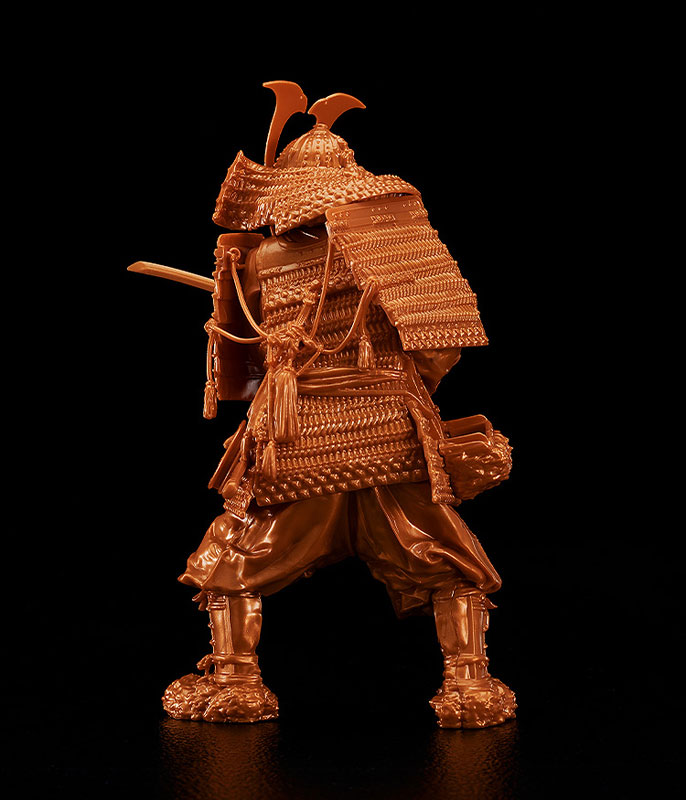 プラモデル・模型 PLAMAX 1/12 鎌倉時代の鎧武者 赤銅の装 Copper color edition 画像 4 | AniSmile