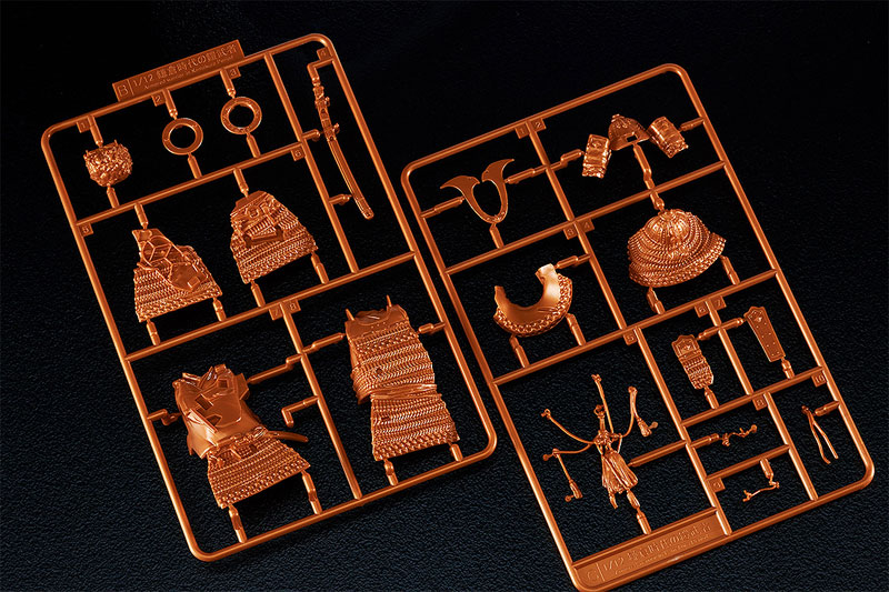 プラモデル・模型 PLAMAX 1/12 鎌倉時代の鎧武者 赤銅の装 Copper color edition 画像 5 | AniSmile