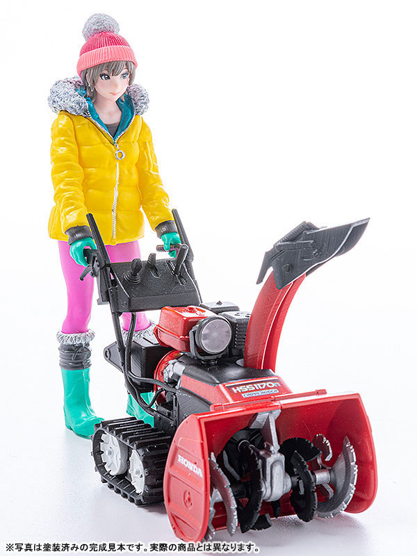プラモデル・模型 PLAMAX MF-62 minimum factory みのり with ホンダ小型除雪機 HSS1170n(JX) 画像 5 | AniSmile
