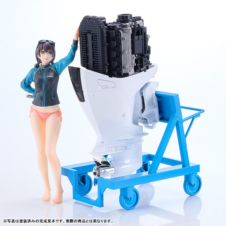 プラモデル・模型 PLAMAX MF-97 minimum factory みのり with ホンダ船外機BF350 グランプリホワイト 画像 3 | AniSmile