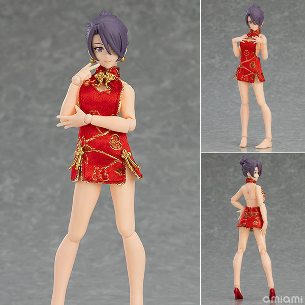 フィギュア・ドール figma Styles figma 女性body(ミカ) with ミニスカートチャイナワンピコーデ - 公式商品画像 | AniSmile