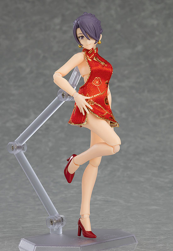 フィギュア・ドール figma Styles figma 女性body(ミカ) with ミニスカートチャイナワンピコーデ 画像 3 | AniSmile