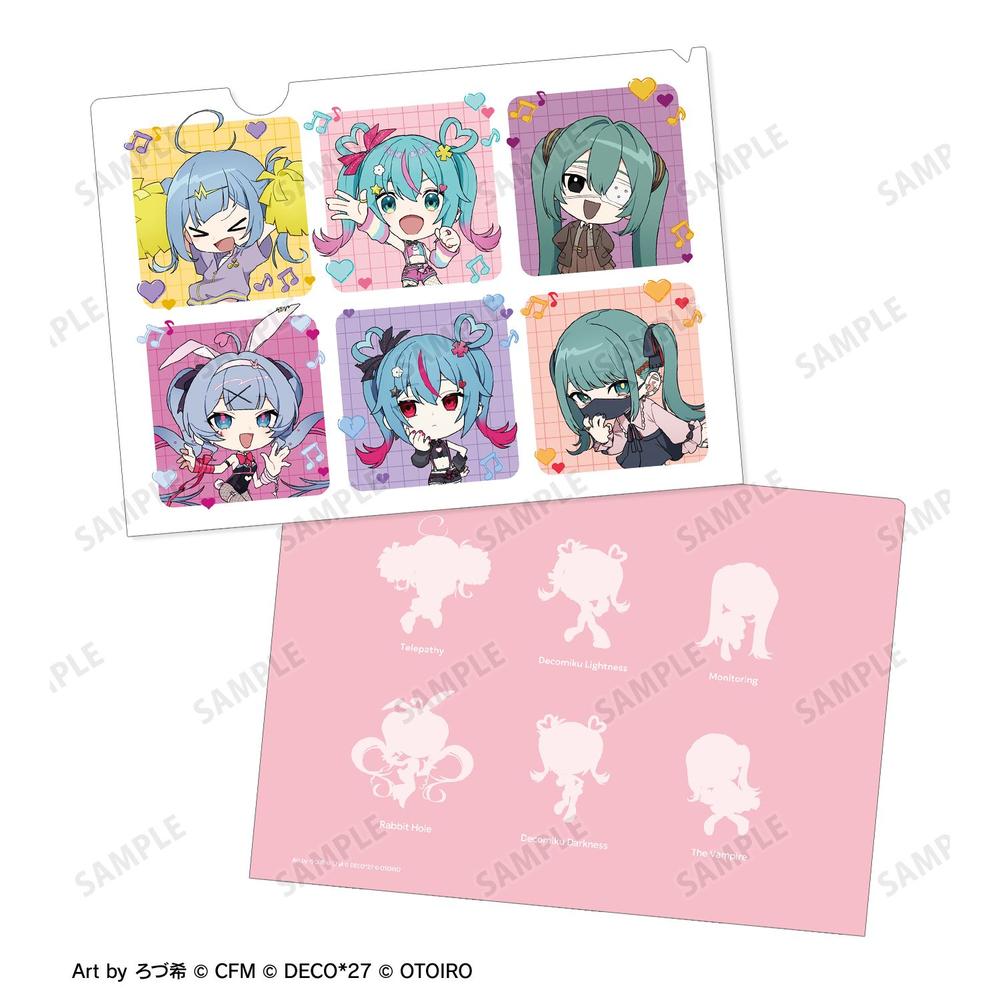 初音ミク ちびキャラ Art by ろづ希 クリアファイル 画像 5 | AniSmile