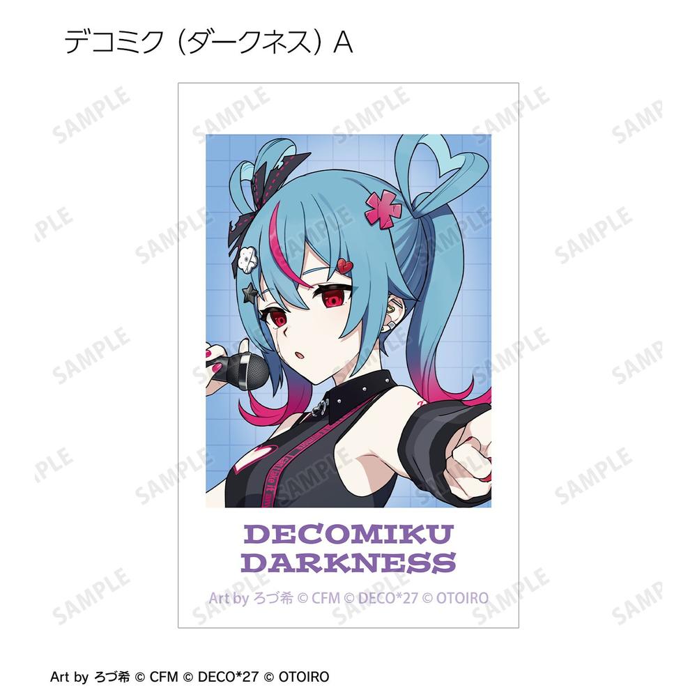 初音ミク デコミク LIVE練習中ver. Art by ろづ希 イラストカード5枚セット 画像 4 | AniSmile
