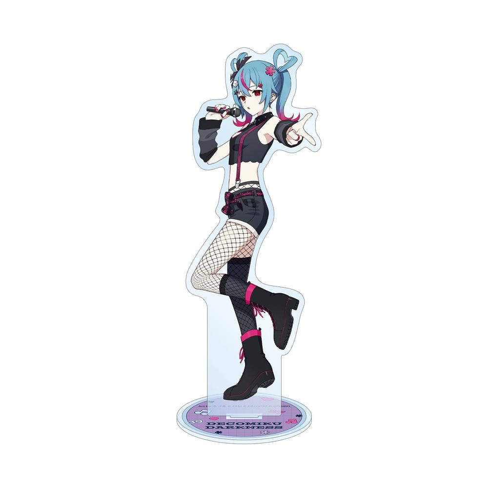 初音ミク デコミク (ダークネス) LIVE練習中ver. Art by ろづ希 BIGアクリルスタンド - 公式商品画像 | AniSmile