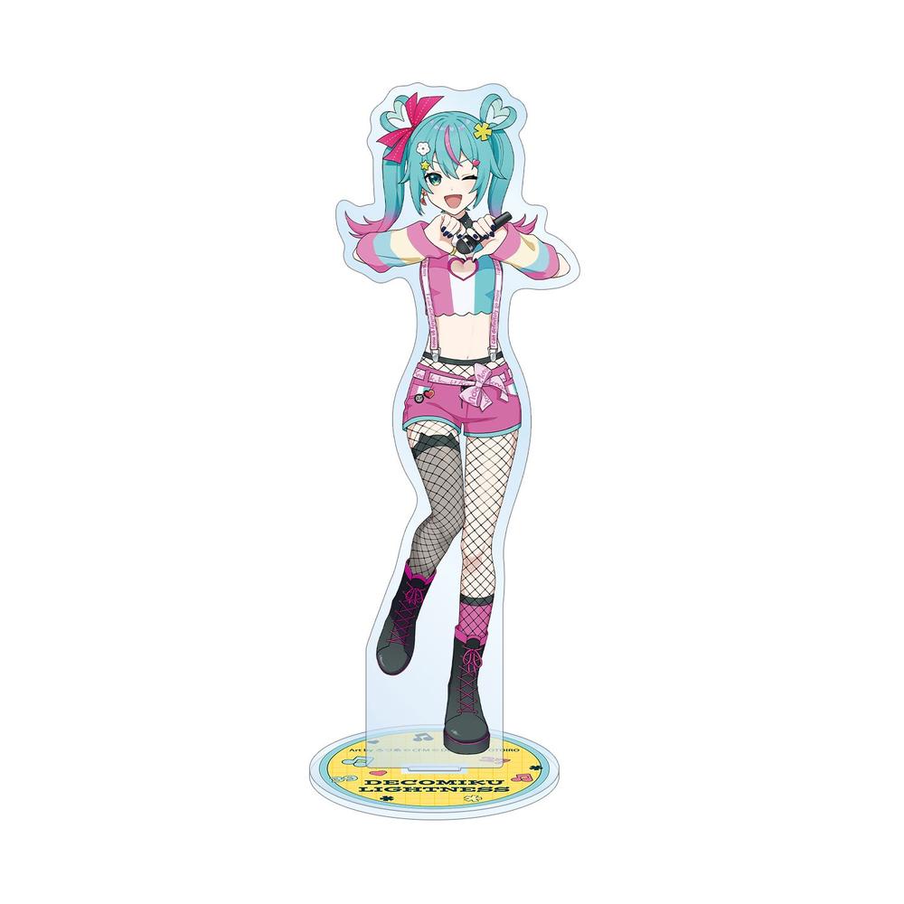 初音ミク デコミク (ライトネス) LIVE練習中ver. Art by ろづ希 BIGアクリルスタンド - 公式商品画像 | AniSmile