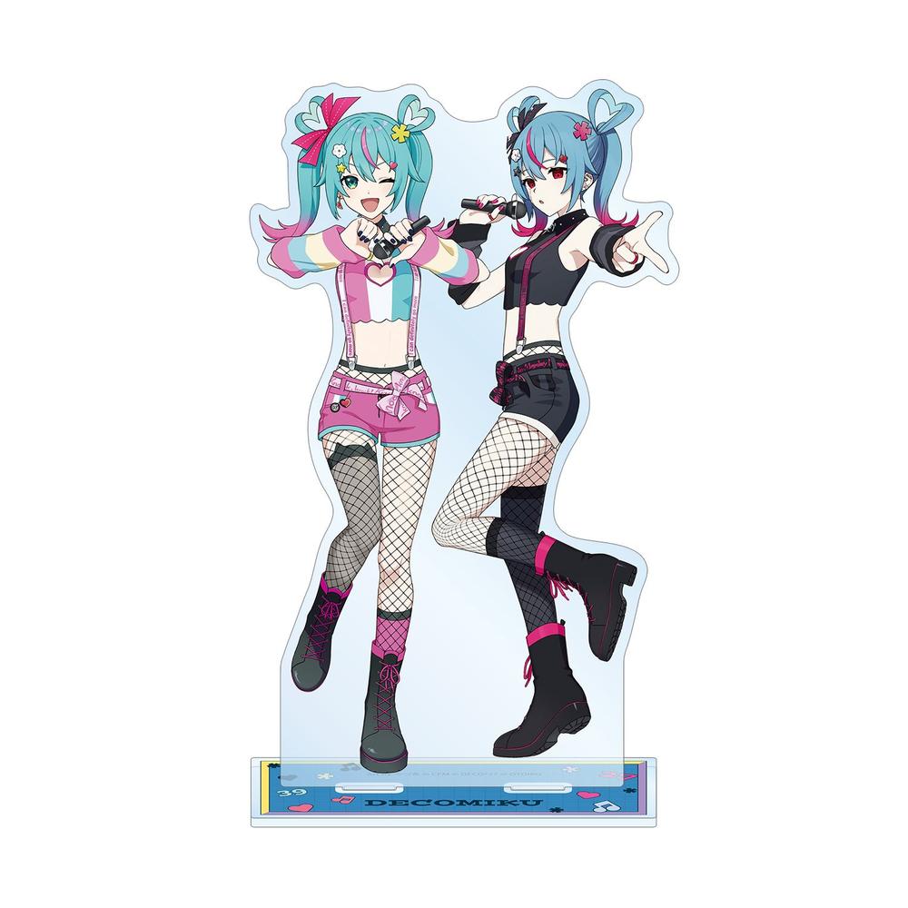 初音ミク デコミク LIVE練習中ver. Art by ろづ希 集合BIGアクリルスタンド - 公式商品画像 | AniSmile