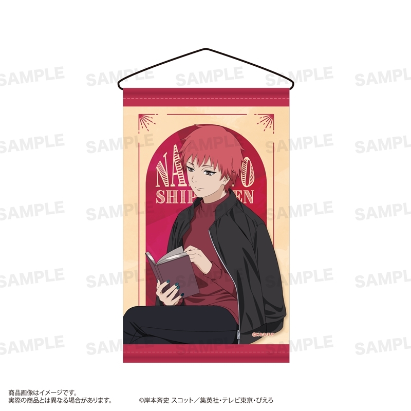 NARUTO-ナルト- 疾風伝 ミニタペストリー(読書ver.) サソリ - 公式商品画像 | AniSmile