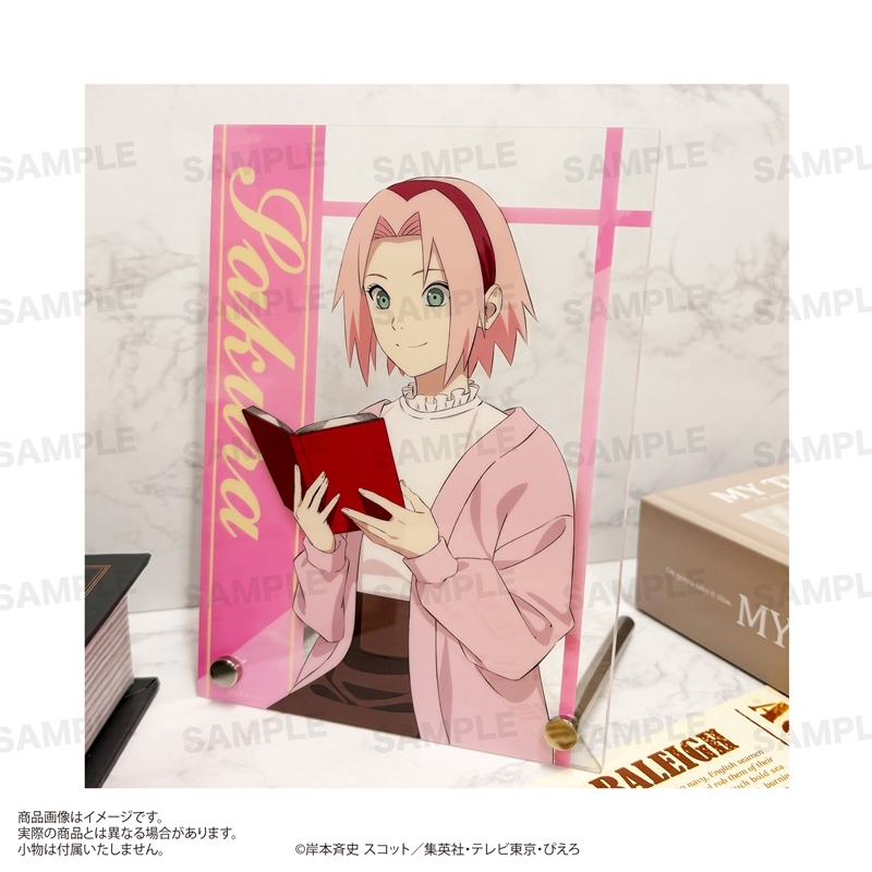 NARUTO-ナルト- 疾風伝 A6アクリルパネル(読書ver.)春野サクラ 画像 2 | AniSmile
