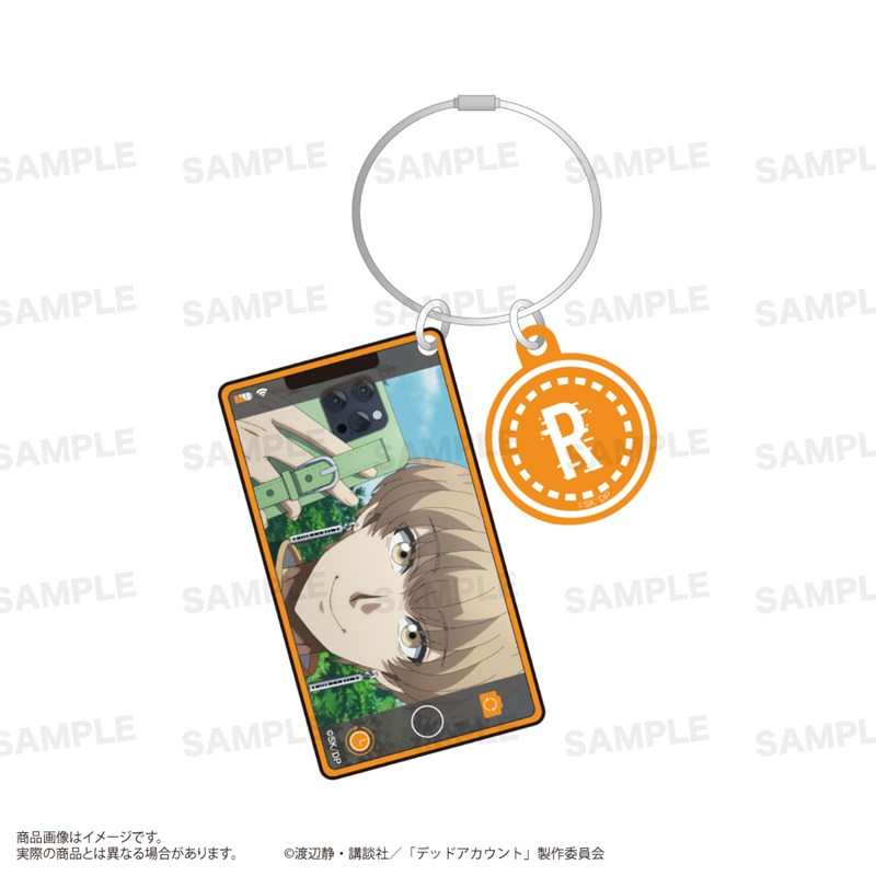 デッドアカウント ワイヤーアクリルキーホルダー 羽住 蓮理 - 公式商品画像 | AniSmile