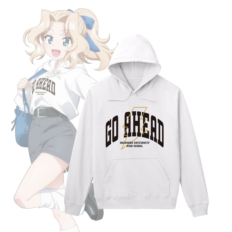 ガールズ&パンツァー 最終章 描き下ろし デート私服ver. ケイ パーカーユニセックス(サイズ/XXL) - 公式商品画像 | AniSmile
