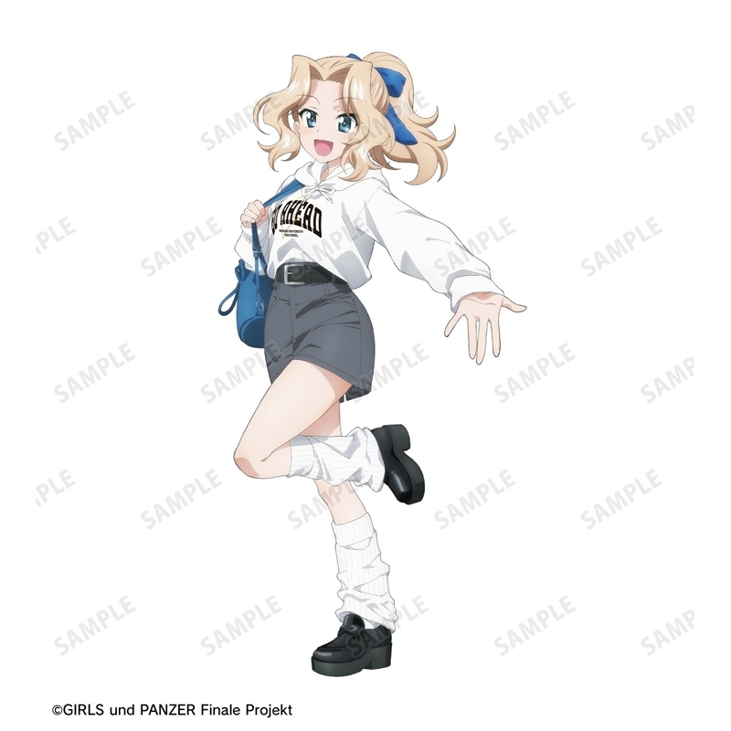 ガールズ&パンツァー 最終章 描き下ろし デート私服ver. ケイ パーカーユニセックス(サイズ/XXL) 画像 4 | AniSmile