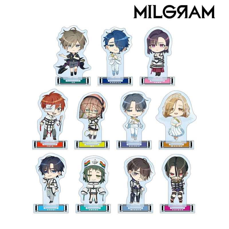 MILGRAM -ミルグラム- トレーディング 公式ちびキャラ Season 3 ver. アクリルスタンド(単位/単品) - 公式商品画像 | AniSmile