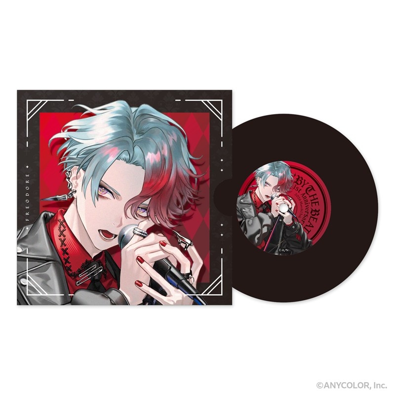 NIJISANJIEN 周年企画 BY THE BEAT レコード型コースター【紙製ジャケット付き】_フリオドール - 公式商品画像 | AniSmile