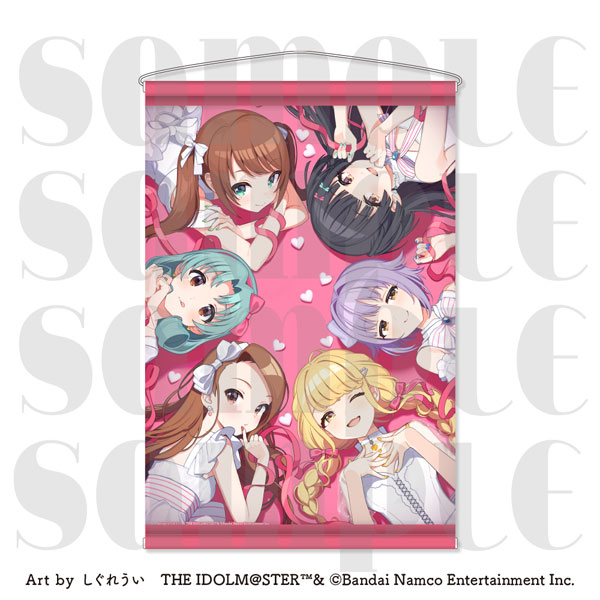 アイドルマスターシリーズ×しぐれうい タペストリー 一枚絵 - 公式商品画像 | AniSmile