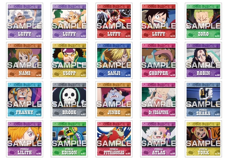 ワンピース シールコレクションエッグヘッド編2ガムつき 画像 3 | AniSmile