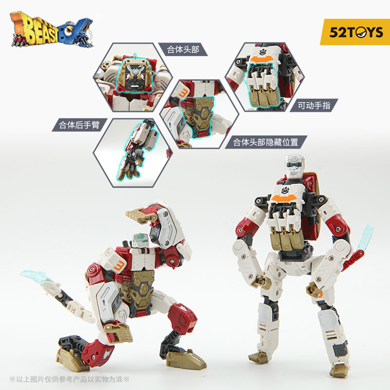フィギュア・ドール 52TOYS BEASTBOX BB-34 SOULTORNADO & SHADOWDANCE(ソウルトルネード&シャドーダンス) 画像 2 | AniSmile