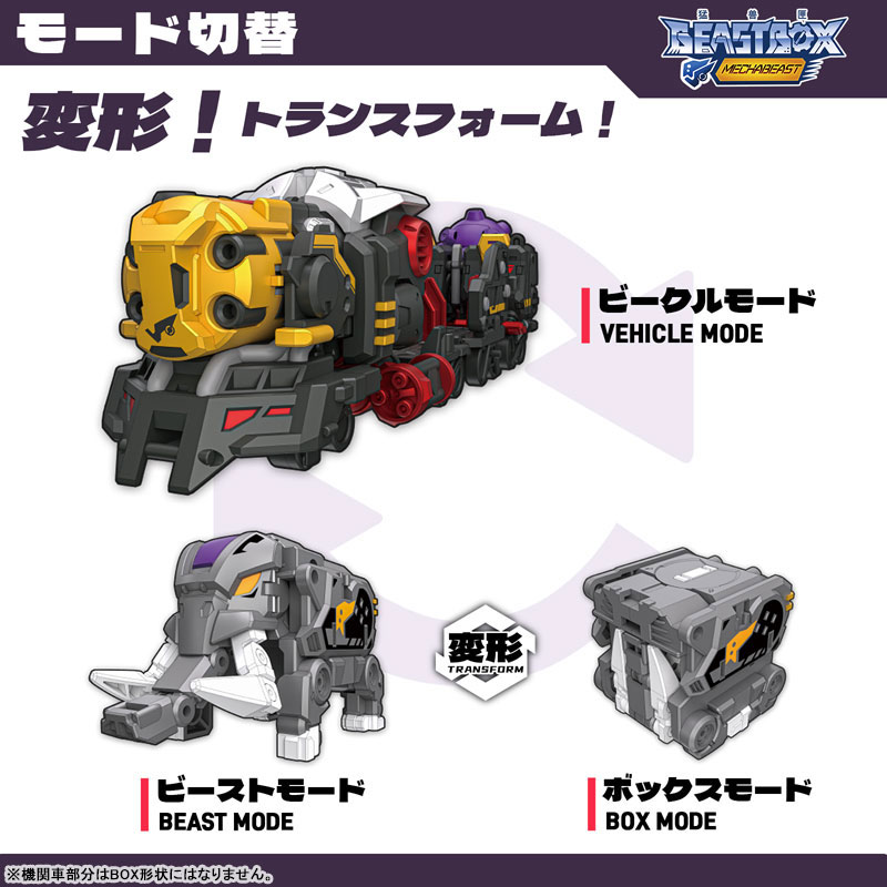 フィギュア・ドール 52TOYS BEASTBOX MEGA MECHABEAST BMM-01 PSYCHOTRAIN(サイコトレイン) 画像 4 | AniSmile