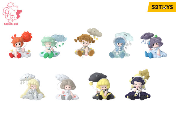 コレクショントイ(フィギュア) 52TOYS BLINDBOX UKI Moods and Weather シリーズ - 公式商品画像 | AniSmile