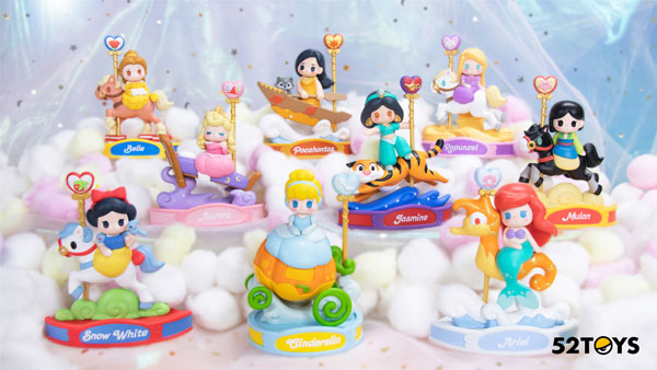 コレクショントイ(フィギュア) 52TOYS BLINDBOX ディズニープリンセス カルーセル - 公式商品画像 | AniSmile