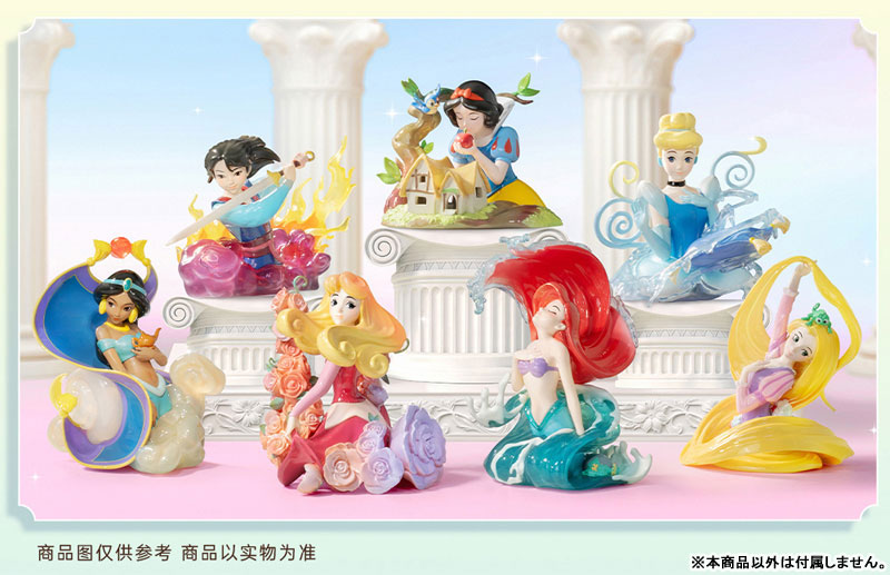 コレクショントイ(フィギュア) 52TOYS BLINDBOX ディズニープリンセス アートギャラリーII 画像 3 | AniSmile
