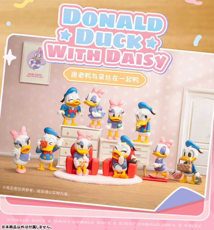 コレクショントイ(フィギュア) 52TOYS BLINDBOX ドナルドダック デイジーと一緒 画像 4 | AniSmile