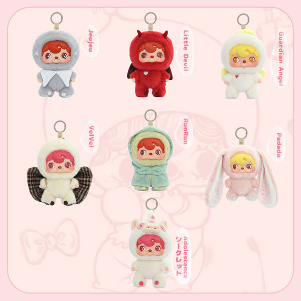 コレクショントイ(フィギュア) 52TOYS BLINDBOX POUKAPOUKA ムードバブルズ ぬいぐるみ - 公式商品画像 | AniSmile