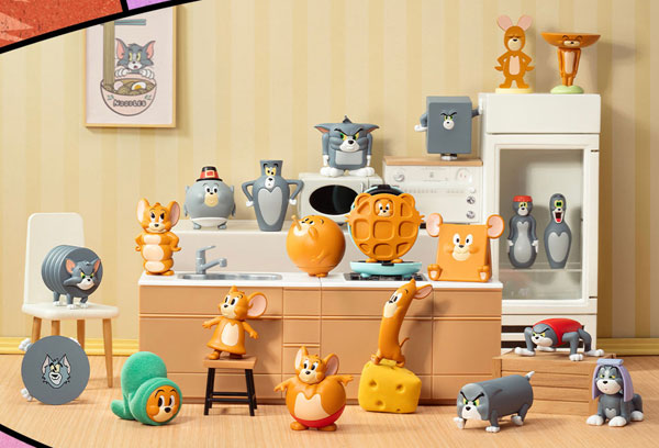 コレクショントイ(フィギュア) 52TOYS BLINDBOX トムとジェリー ミニミー変形シリーズ - 公式商品画像 | AniSmile