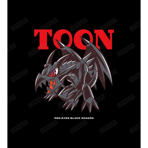 遊☆戯☆王デュエルモンスターズ 真紅眼の黒竜 トゥーン・ワールド テイストデフォルメ Tシャツメンズ(サイズ/XXL) 画像 2 | AniSmile