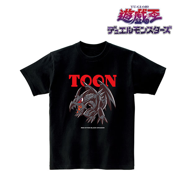 遊☆戯☆王デュエルモンスターズ 真紅眼の黒竜 トゥーン・ワールド テイストデフォルメ Tシャツメンズ(サイズ/XL) - 公式商品画像 | AniSmile