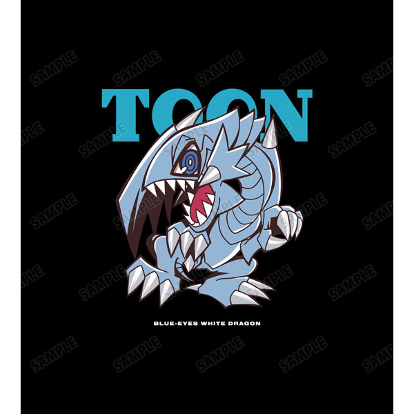 遊☆戯☆王デュエルモンスターズ 青眼の白龍 トゥーン・ワールド テイストデフォルメ Tシャツメンズ(サイズ/S) 画像 2 | AniSmile