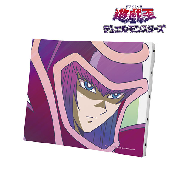 遊☆戯☆王デュエルモンスターズ ブラック・マジシャン Ani-Art clear label キャンバスボード - 公式商品画像 | AniSmile