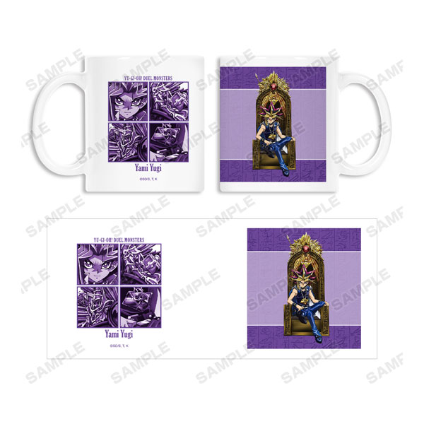 遊☆戯☆王デュエルモンスターズ 描き下ろしイラスト 闇遊戯 玉座ver. マグカップ - 公式商品画像 | AniSmile