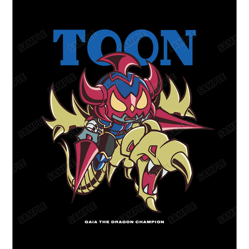 遊☆戯☆王デュエルモンスターズ 竜騎士ガイア トゥーン・ワールド テイストデフォルメ 第4弾 Tシャツメンズ(サイズ/XXL) 画像 3 | AniSmile