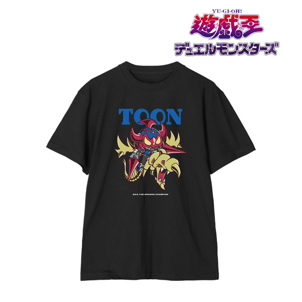 遊☆戯☆王デュエルモンスターズ 竜騎士ガイア トゥーン・ワールド テイストデフォルメ 第4弾 Tシャツメンズ(サイズ/S) - 公式商品画像 | AniSmile