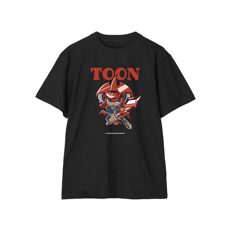 遊☆戯☆王デュエルモンスターズ 炎の剣士 トゥーン・ワールド テイストデフォルメ 第4弾 Tシャツメンズ(サイズ/XL) 画像 2 | AniSmile