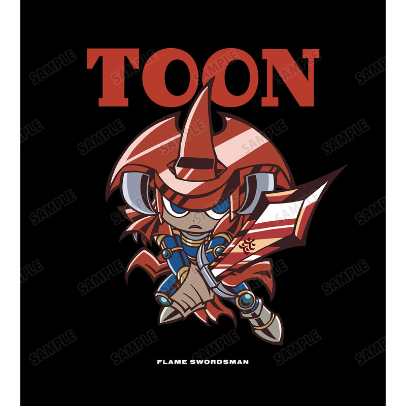 遊☆戯☆王デュエルモンスターズ 炎の剣士 トゥーン・ワールド テイストデフォルメ 第4弾 Tシャツメンズ(サイズ/M) 画像 3 | AniSmile