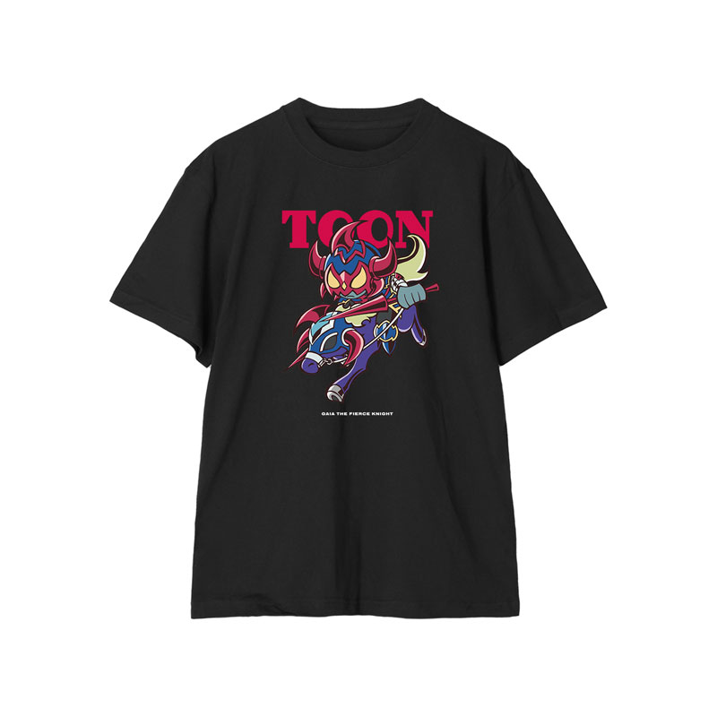遊☆戯☆王デュエルモンスターズ 暗黒騎士ガイア トゥーン・ワールド テイストデフォルメ 第4弾 Tシャツレディース(サイズ/XXXL) 画像 2 | AniSmile