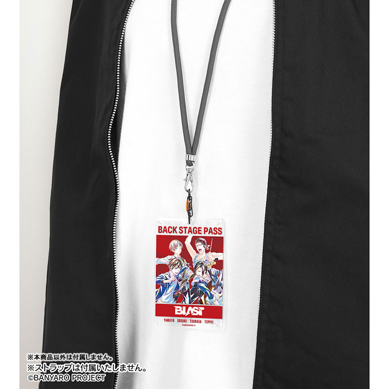 「バンドやろうぜ!」 BLAST Ani-Art カラビナ付きカード型アクリルキーホルダー 画像 3 | AniSmile