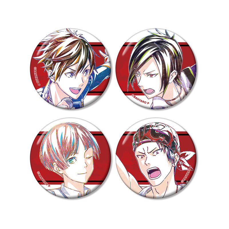 「バンドやろうぜ!」 BLAST Ani-Art 缶バッジ4個セット 画像 2 | AniSmile