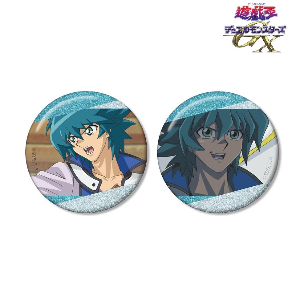 遊☆戯☆王デュエルモンスターズGX ヨハン・アンデルセン 場面写グリッター缶バッジ2個セット 画像 2 | AniSmile