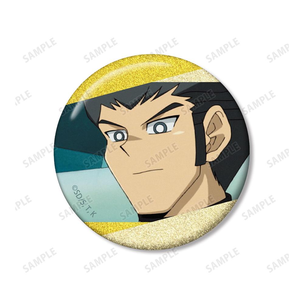 遊☆戯☆王デュエルモンスターズGX 三沢大地 場面写グリッター缶バッジ2個セット 画像 4 | AniSmile