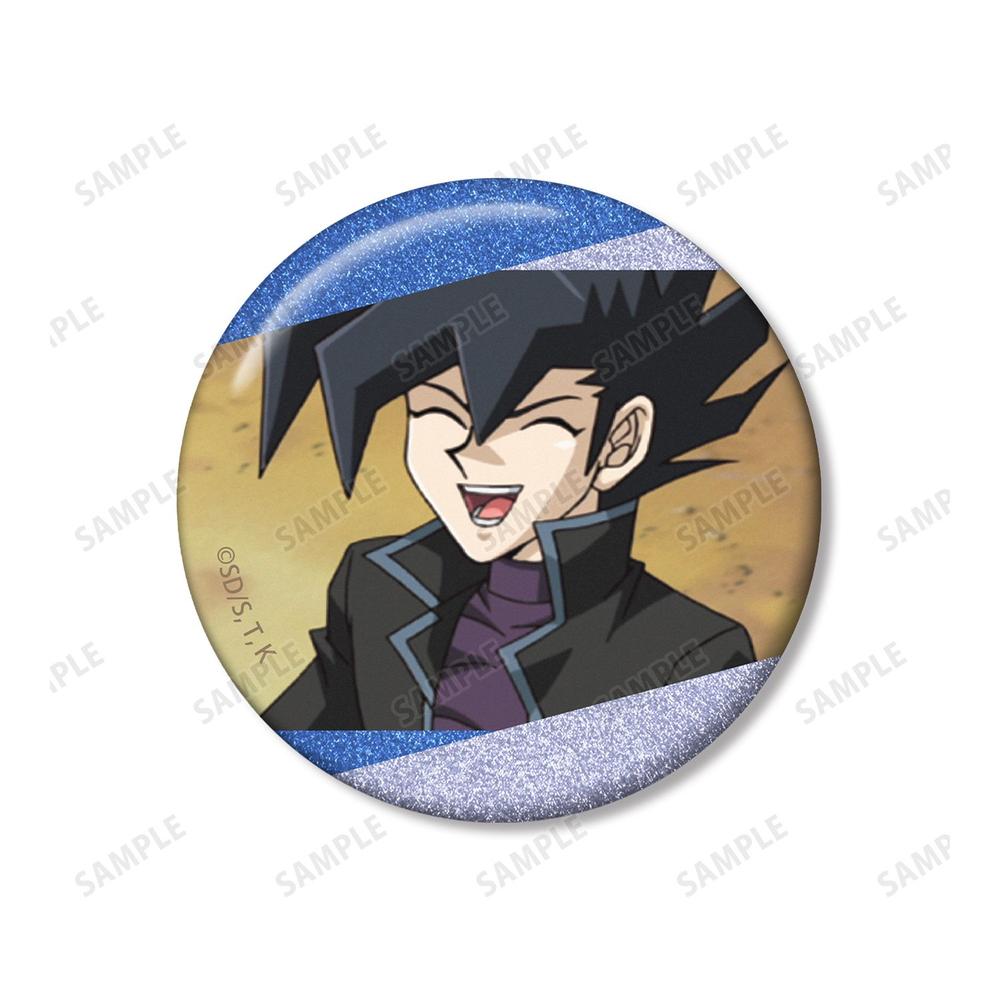 遊☆戯☆王デュエルモンスターズGX 万丈目準 場面写グリッター缶バッジ2個セット 画像 4 | AniSmile